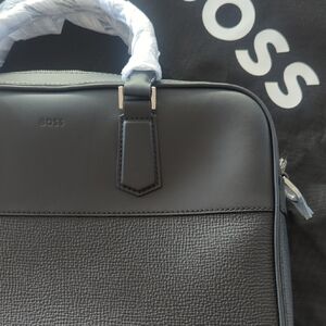 BOSS Elegant Black Briefcase